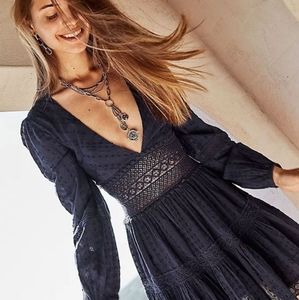 NWOT Free People The Delightful Mini Dress